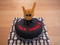 Iron Maiden Cake Meme Template