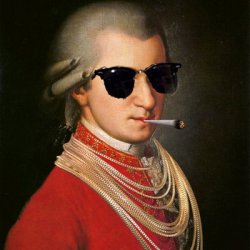 Mozart YOLO Meme Template