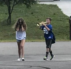 Trumpet Boy Meme Template