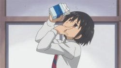 nichibros milk anime boy daily lives of highschool boys Meme Template