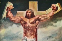 Buff jesus  Meme Template