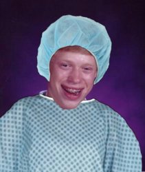 Bad luck brian patient Meme Template