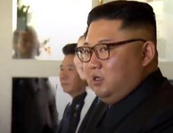 Kim Jong Un: Make us look thin Meme Template
