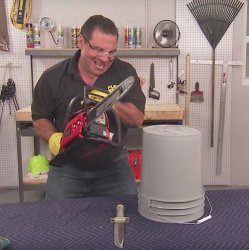 Flex Seal Chainsaw Meme Template