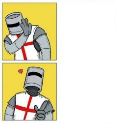 crusader's choice Meme Template