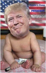President Man Baby Meme Template