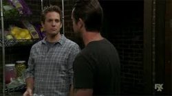 Its always sunny dennis mac alley scratched me Meme Template