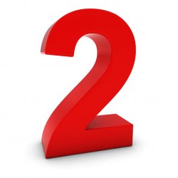 Number 2 Meme Template