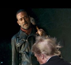 Negan Trump  Meme Template