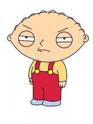 Stewie Griffin’s body hacked Meme Template