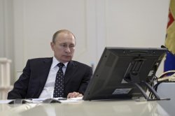 Putin Computer Meme Template