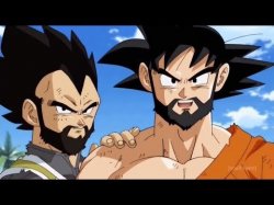 Goku and Vegeta Meme Template