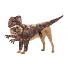 Velociraptor Dog Costume Meme Template