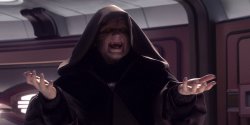 Darth Sidious Shrug Meme Template