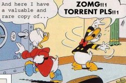 Donald Duck ZOMG Meme Template