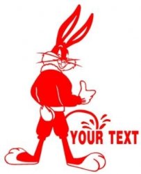 Bugs bunny peeing Meme Template