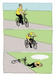 Bike crash ancap Meme Template