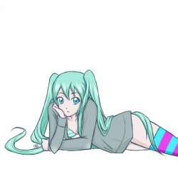 Miku--So what? temp. Meme Template