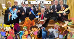 Trump Bunch (Woo-oo!) Meme Template