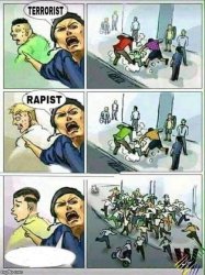Rapist Meme Template