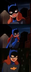 Bad Pun Batgirl Meme Template