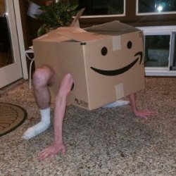 Amazon Box Guy Meme Template