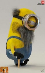 Old minion  Meme Template