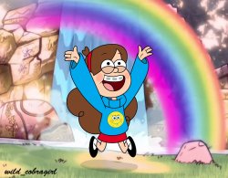 MABEL PINES - HAPPY Meme Template