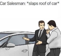 car salesman Meme Template