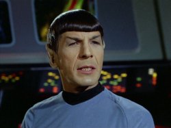 spock logic star trek Meme Template