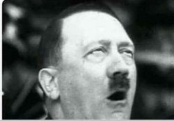 Hitler eyeroll Meme Template