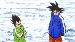 Goku and vegeta Meme Template