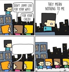 Dont jump Meme Template