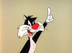 Sylvester announces  Meme Template