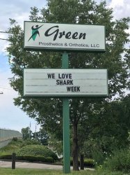 Shark Week/prosthetics Meme Template
