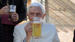Benedict XVI beer Meme Template