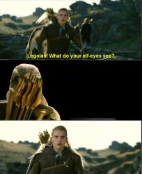 Legolas Meme Template