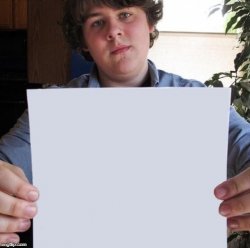 blank page Meme Template