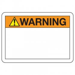 Warning sign Meme Template