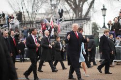 trump parade Meme Template