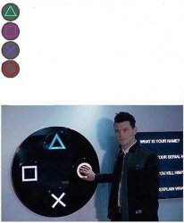 PlayStation button choices Meme Template