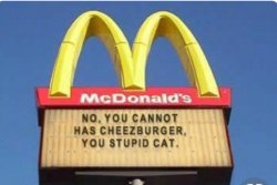 McDonalds sign Meme Template