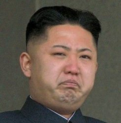 Kim Jong Un sad Meme Template