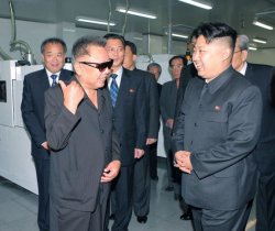 KJU talking Meme Template