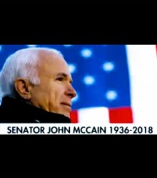 John McCain pearly gate Meme Template