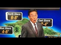 Guy Hagi Hawaii Weather Meme Template