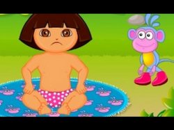 Dora an the pedophile Meme Template