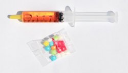 Syringe candies drugs Meme Template