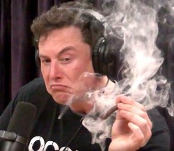 elon smoking Meme Template