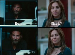 A Star Is Born Meme Template